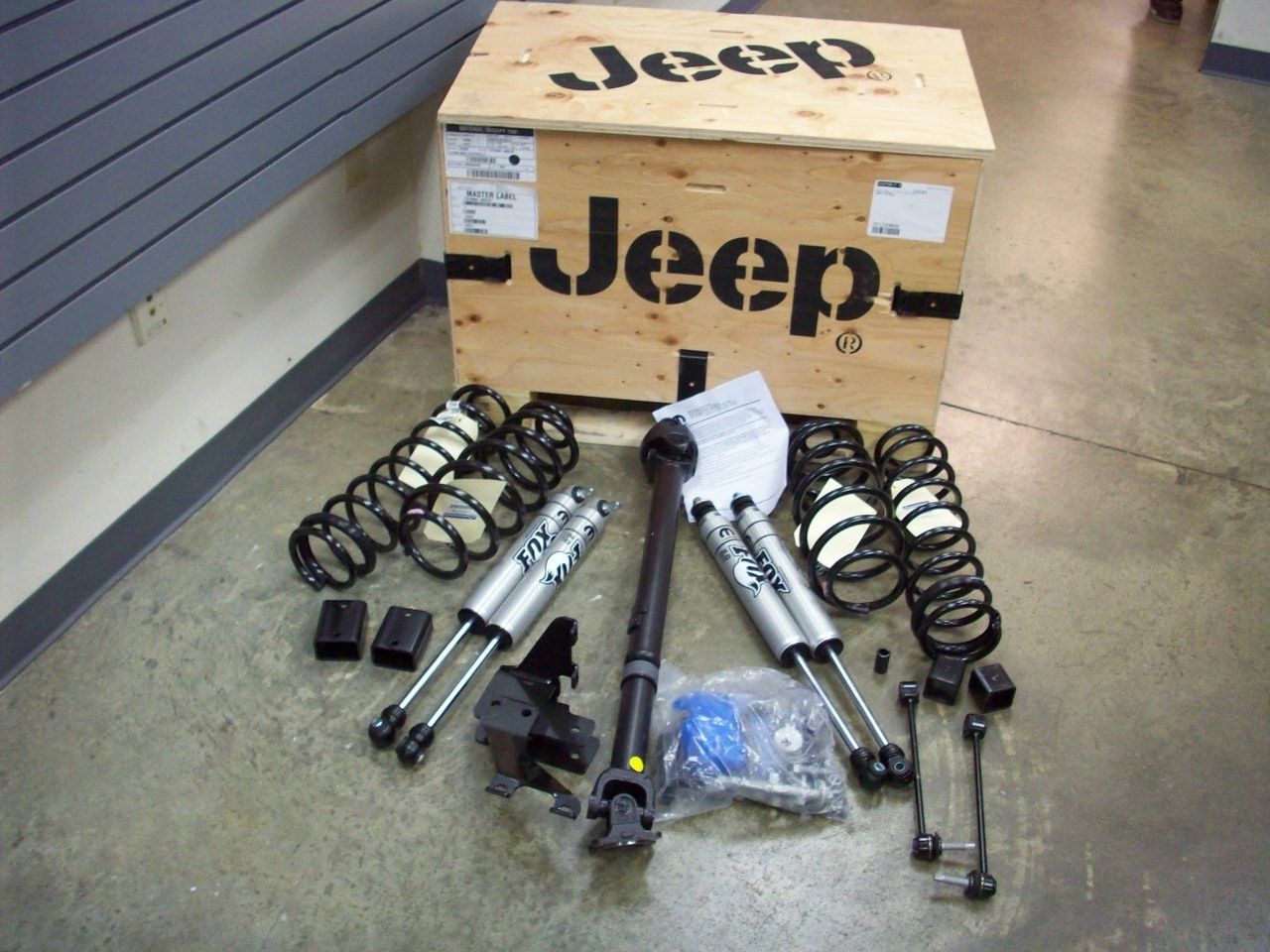 Mopar Stage 1 lift complete - Jeep Wrangler Parts