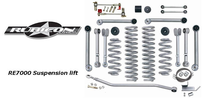 Rubicon Express RE7000 Super-Flex Short Arm Lift