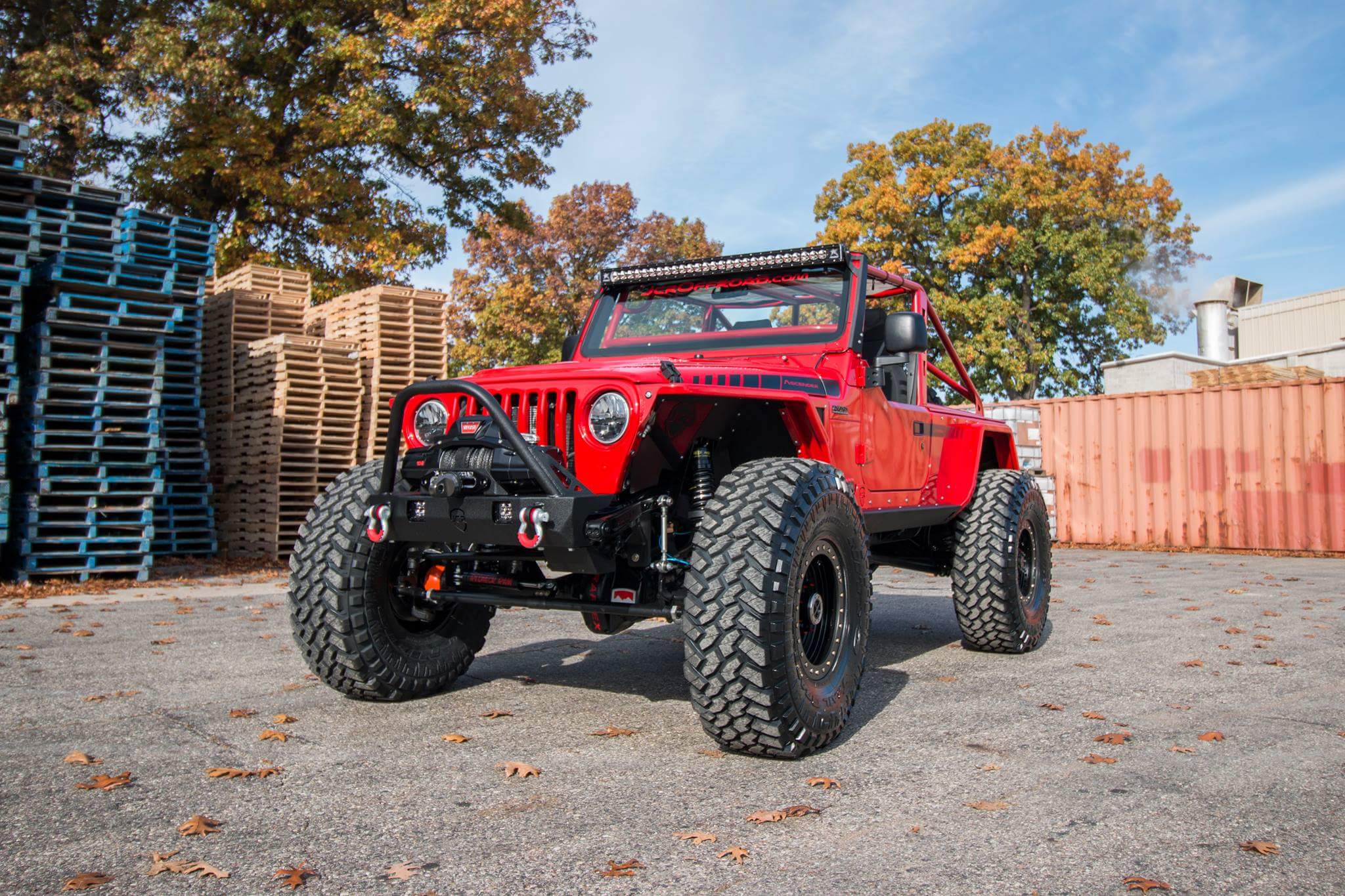 12v red jeep