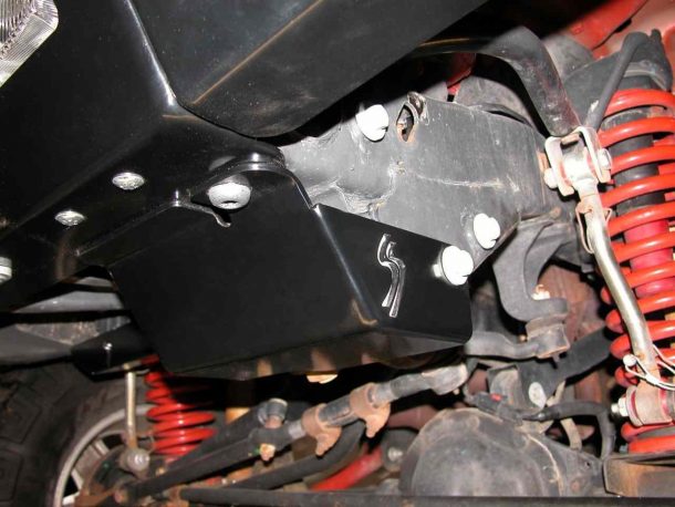 Skid Row Steering Box Skid Plate