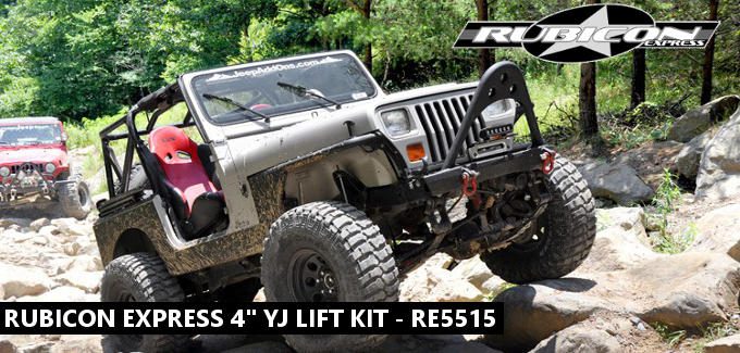 Rubicon Express 4" YJ lift kit review