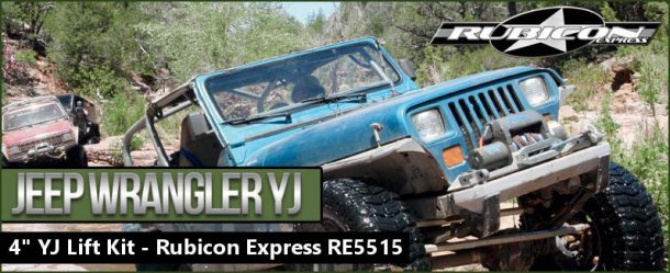 Rubicon Express 4" lift kit