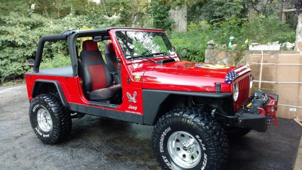 Smittybilt Jeep TJ tube fenders