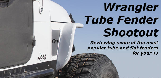 Jeep TJ Tube Fender Review - Jeep Wrangler Parts