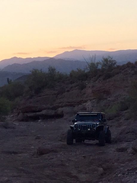 Jeepin in the hills